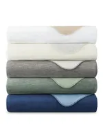 Alta Reversible Cotton Blanket