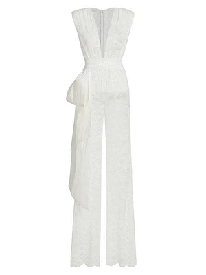 Lilly Sleeveless Lace Jumpsuit