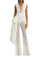 Lilly Sleeveless Lace Jumpsuit