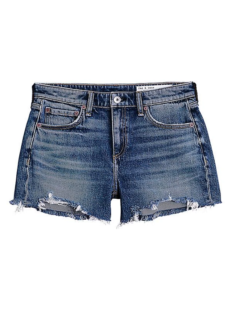 Dre Low-Rise Denim Shorts