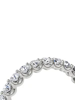 Eternity Bands 14K Gold & TCW Lab-Grown Diamond Brilliant Round Band