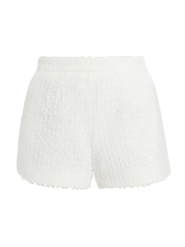 Ashton Bouclé Knit Shorts