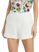 Ashton Bouclé Knit Shorts