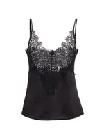 Priya Silk & Lace Tank