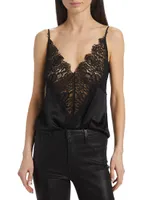 Priya Silk & Lace Tank