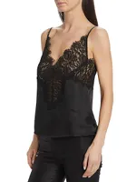 Priya Silk & Lace Tank