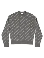 Mini Allover Logo Sweater