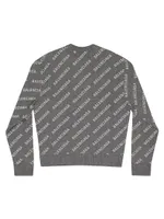 Mini Allover Logo Sweater