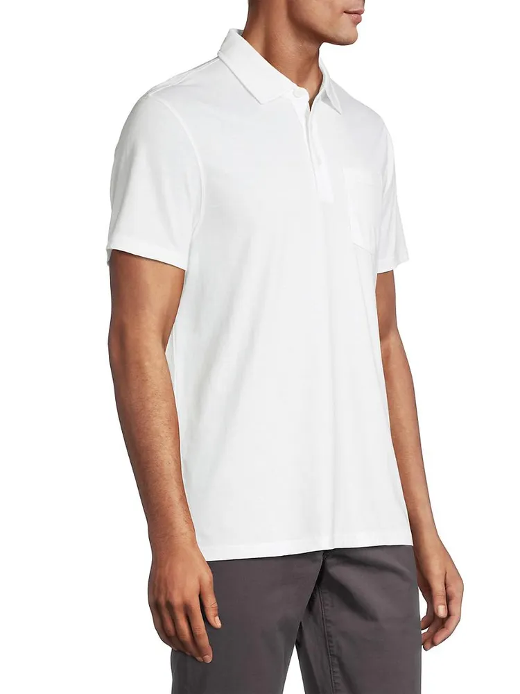 Atlantic Cotton-Blend Polo Shirt