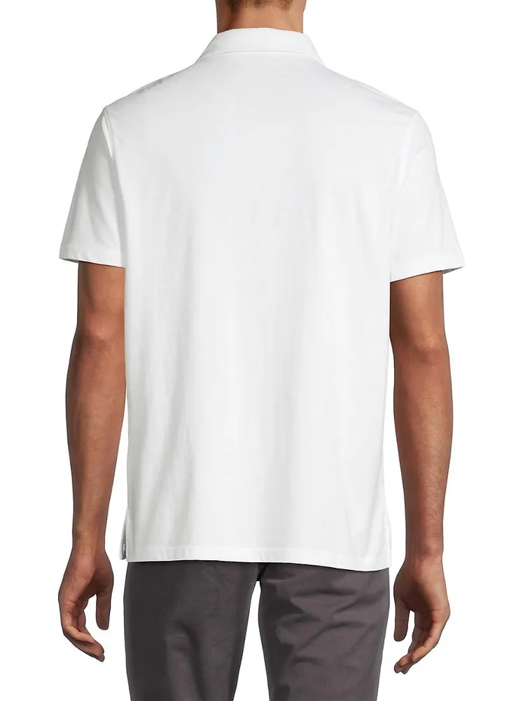 Atlantic Cotton-Blend Polo Shirt