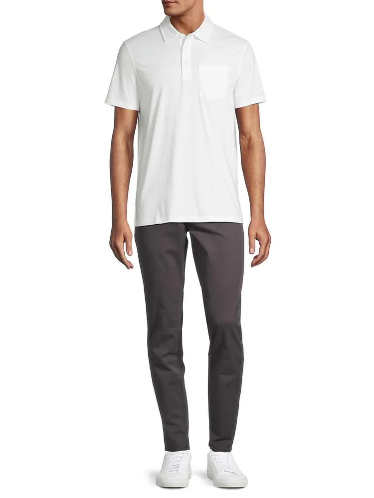 Atlantic Cotton-Blend Polo Shirt