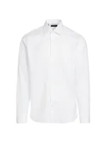 COLLECTION Poplin Button-Front Shirt