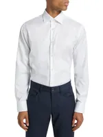 COLLECTION Poplin Button-Front Shirt