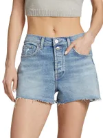 Monroe High-Rise Cut-Off Denim Shorts