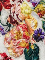 Floral Fil CoupéCocktail Dress