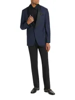 COLLECTION Wool One-Button Dinner Jacket