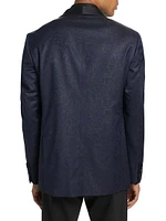 COLLECTION Sparkle Floral Wool-Blend One-Button Suit Jacket