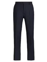 COLLECTION Pinstriped Wool Suit Pants