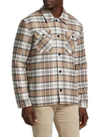 COLLECTION Plaid Flannel Shirt Jacket