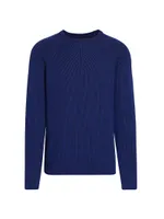 COLLECTION Ribbed Crewneck Sweater