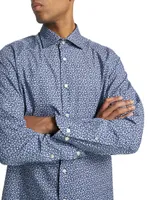 COLLECTION Floral Button-Front Shirt