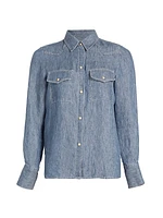 Rancher's Daughter Denim Shirt