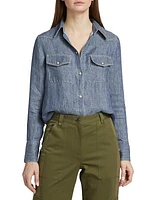 Rancher's Daughter Denim Shirt