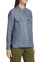 Rancher's Daughter Denim Shirt