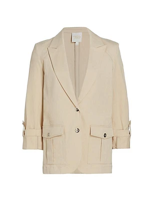 Bell Notch-Lapel Blazer