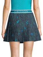 Leo Lost Bloom Pleated Skort