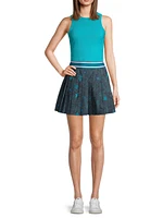 Leo Lost Bloom Pleated Skort