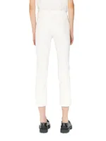 Le High Straight-Leg Cropped Jeans