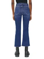 Le One Cropped Boot-Cut Jeans