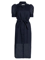 Gillian Belted Shirtdress