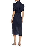 Gillian Belted Shirtdress