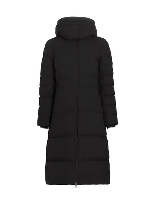 Burniston Hooded Quilted Coat