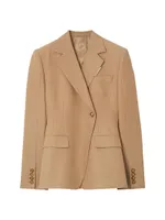 Claudete Tailored Wool Jacket