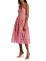 Azaelea Lace Midi-Dress