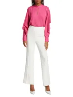 Iris High-Rise Flared Pants