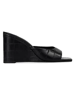 Paloma Croc High Heel Sandal