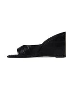 Paloma Croc High Heel Sandal