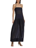 Assemblage Strapless Maxi Dress