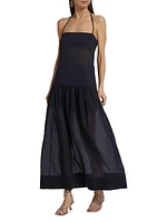 Assemblage Strapless Maxi Dress