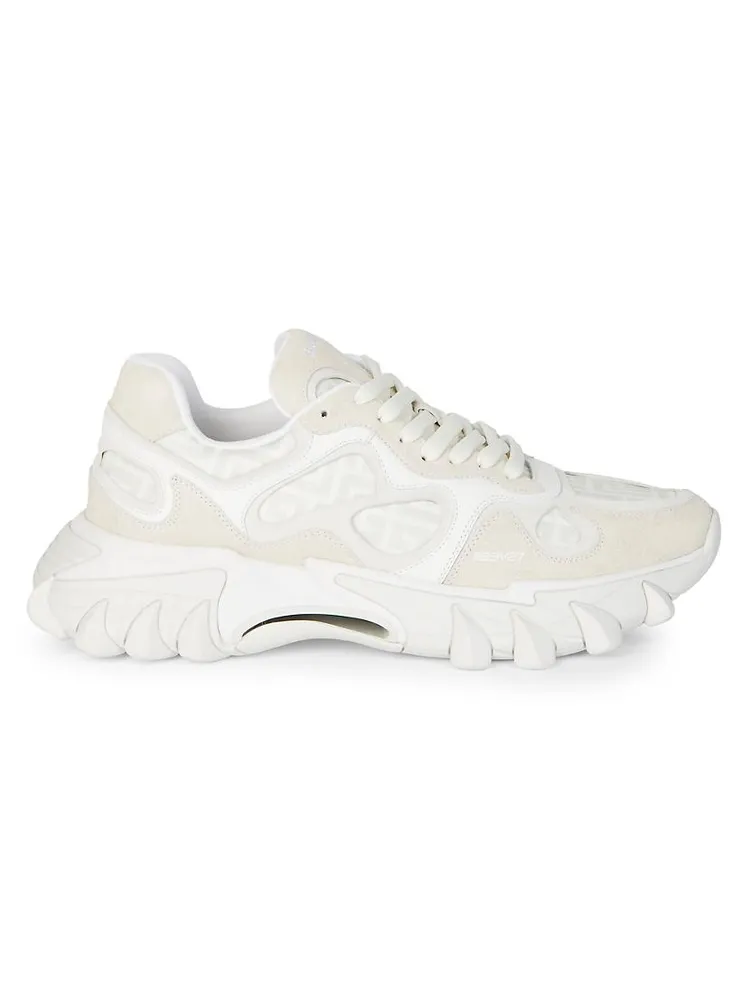 B-East Monogram Low-Top Sneakers