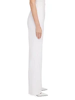 High-Waisted Tailored Trousers