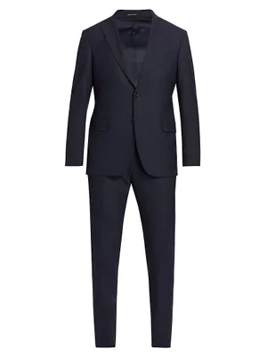 COLLECTION Wool-Blend Single-Breasted Suit