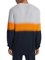 Slim-Fit Colorblocked Crewneck Sweater