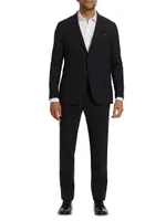 Slim-Fit Wool Single-Breasted Suit