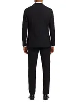 Slim-Fit Wool Single-Breasted Suit