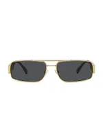 60MM Rectangular Sunglasses